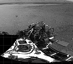 Le prime tracce di Curiosity su Marte